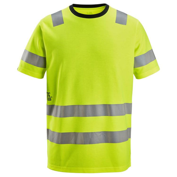 Snickers 2536 High-Vis Klasse 2 T-Shirt Hv Yellow - Base