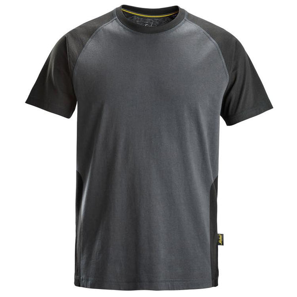 Snickers 2550 Tweekleurig T-Shirt Steel Grey - Black