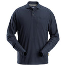 Snickers 2608 Poloshirt Met Lange Mouwen Navy - Base