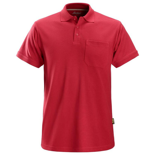 Snickers 2708 Polo Shirt Chili Red - Base