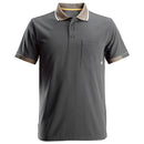 Snickers 2724 Allroundwork 37.5 Polo Shirt Met Korte Mouwen Steel Grey - Base
