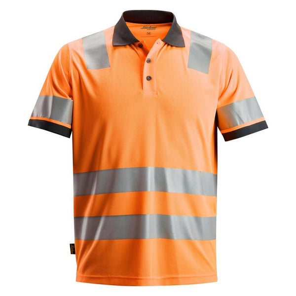 Snickers 2730 Allroundwork High-Vis Polo Shirt Klasse 2 Hv Orange - Base