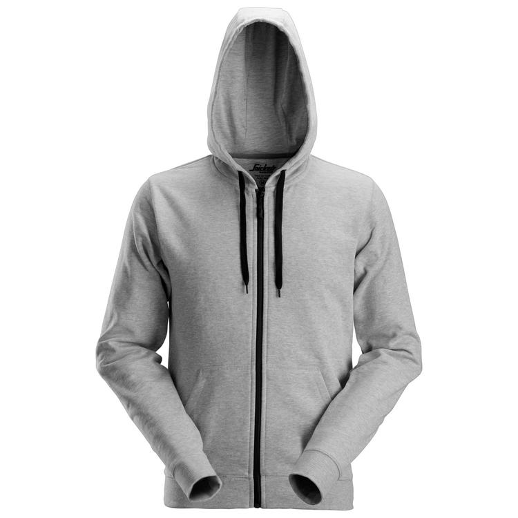 Snickers 2801 Classic Zip Hoodie Grey - Base