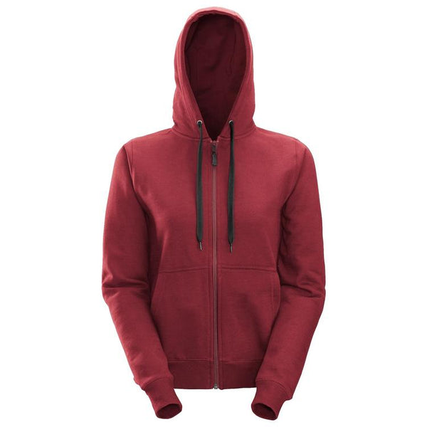 Snickers 2806 Dames Zip Hoodie Chili Red - Base