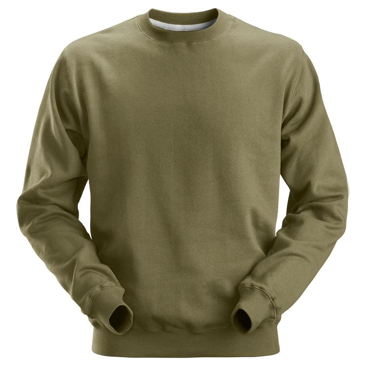 Snickers 2810 Sweatshirt Khaki Green