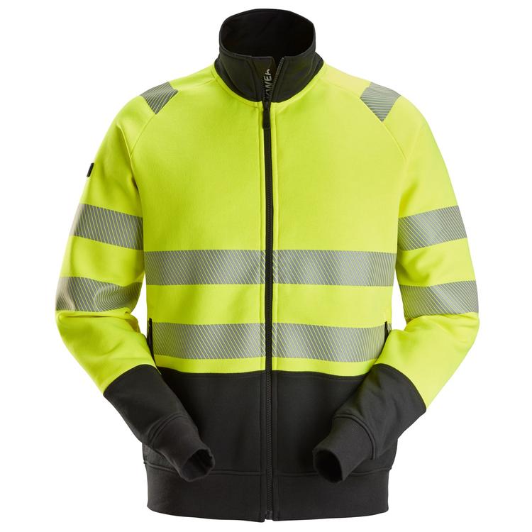 Snickers 2835 High-Vis Klasse 2 Jack Met Rits Hv Yellow - Black