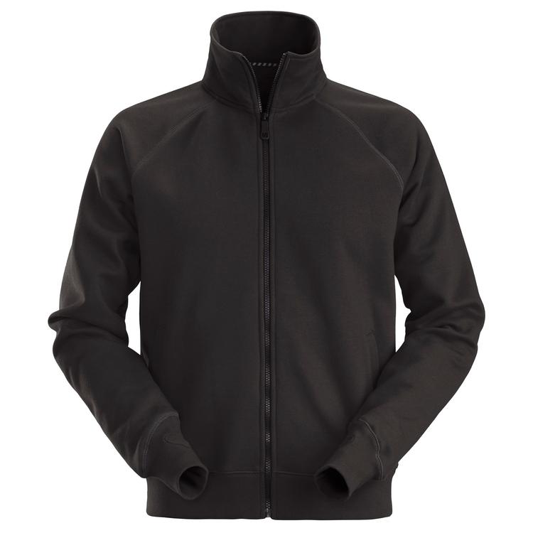 Snickers 2886 Sweatshirt Jack Met Rits Black