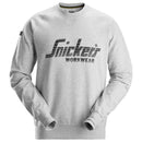 Snickers 2892 Logo Sweatshirt Light Grey Melange - Base