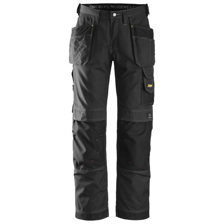 Snickers 3213 Werkbroek Met Holsterzakken Rip-Stop Black