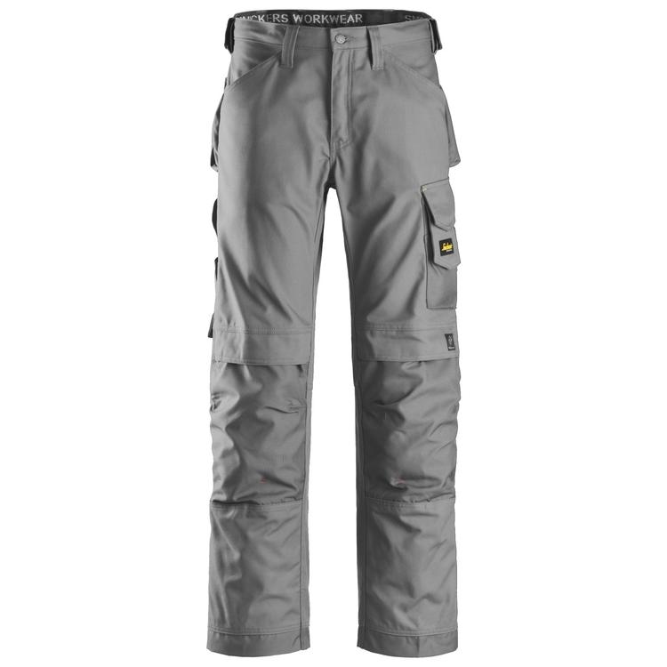 Snickers 3314 Canvas+ Werkbroek Grey