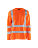 Werkkledij Blaklader 3381 Uv-T-Shirt High Vis Lange Mouw Upf 40+ Uv