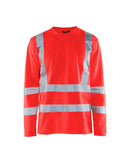 Werkkledij Blaklader 3381 Uv-T-Shirt High Vis Lange Mouw Upf 40+ Uv