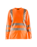 Werkkledij Blaklader 3485 Dames T-Shirt Lange Mouw High Vis