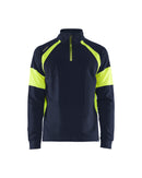 Werkkledij Blaklader 3550 Sweatshirt Met High Vis Zones