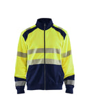 Werkkledij Blaklader 3558 Sweatshirt Hele Rits High Vis