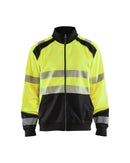 Werkkledij Blaklader 3558 Sweatshirt Hele Rits High Vis