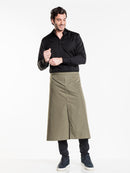 Horecakledij Chaud Devant Slit Dark Olive Schort