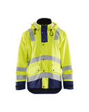 Werkkledij Blaklader 4307 Regenjas Gevoerd High Vis Level 2