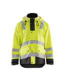 Werkkledij Blaklader 4307 Regenjas Gevoerd High Vis Level 2