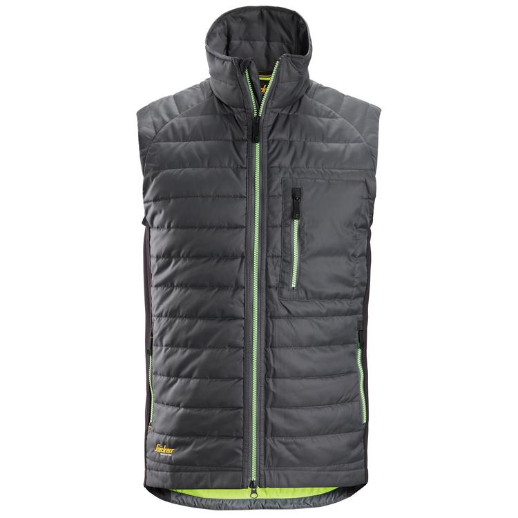 Snickers 4512 Allroundwork 37.5 Isolerende Bodywarmer Steel Grey - Black