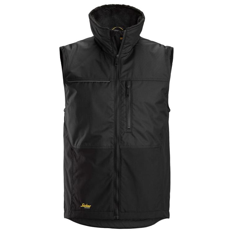 Snickers 4548 Allroundwork Winter Bodywarmer Black