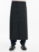 Horecakledij Chaud Devant Slit Black Schort