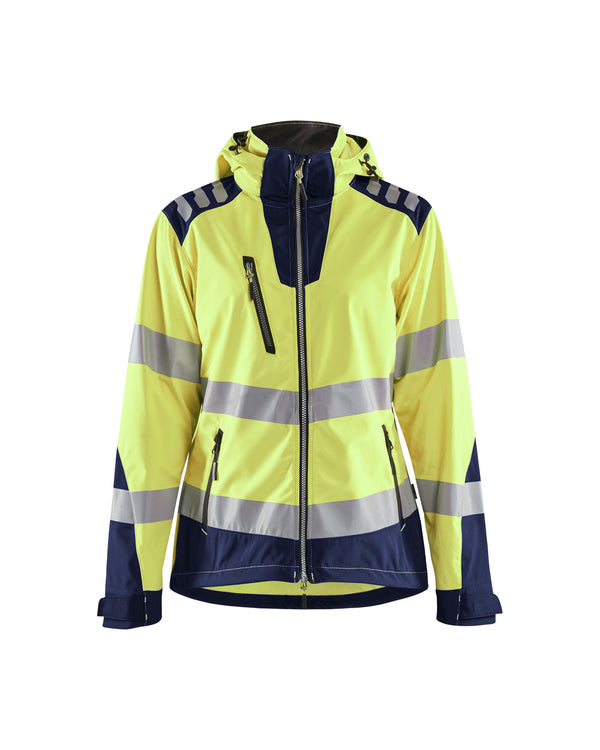 Werkkledij Blaklader 4791 Dames High Vis Softshell Jack