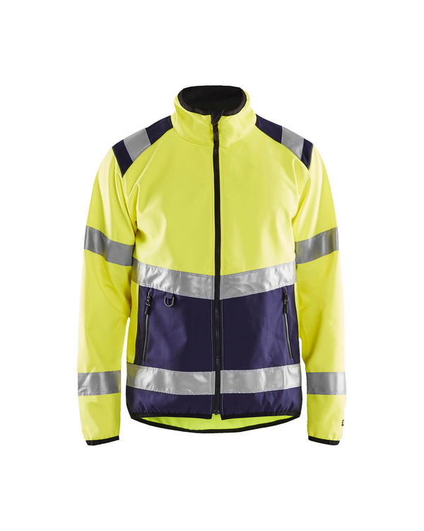 Werkkledij Blaklader 4877 Softshell Jack High Vis