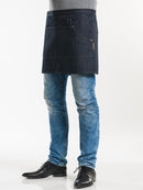 Horecakledij Chaud Devant Multipocket Blue Denim 16" Schort