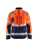 Werkkledij Blaklader 4900 Softshell Jack High Vis