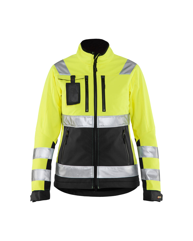 Werkkledij Blaklader 4902 Dames Softshell Jack High Vis