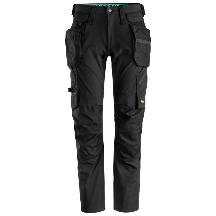 Snickers 6208 Litework Werkbroek+ Met Afneembare Holsterzakken Black