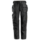 Snickers 6224 Allroundwork Canvas+ Werkbroek Met Holsterzakken Black