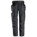 Snickers 6224 Allroundwork Canvas+ Werkbroek Met Holsterzakken Steel Grey