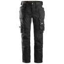 Snickers 6241 Allroundwork Stretch Werkbroek Met Holsterzakken Black