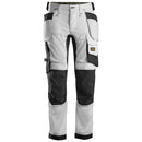 Snickers 6241 Allroundwork Stretch Werkbroek Met Holsterzakken White - Black
