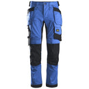 Snickers 6241 Allroundwork Stretch Werkbroek Met Holsterzakken True Blue - Black