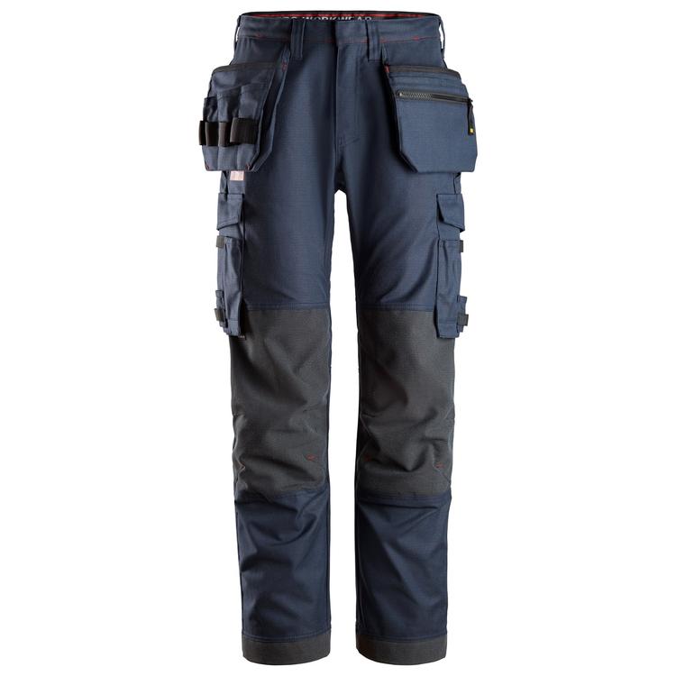 Snickers 6262 Protecwork Werkbroek Met Symmetrische Zakken Navy - Base