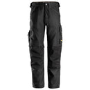 Snickers 6324 Canvas+ Werkbroek Black