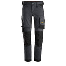 Snickers 6341 Allroundwork Stretch Werkbroek Steel Grey - Black