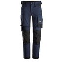 Snickers 6341 Allroundwork Stretch Werkbroek Navy - Black