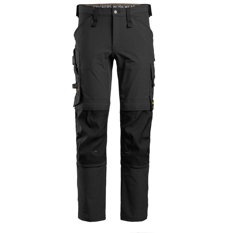 Snickers 6371 Full Stretch Werkbroek Black