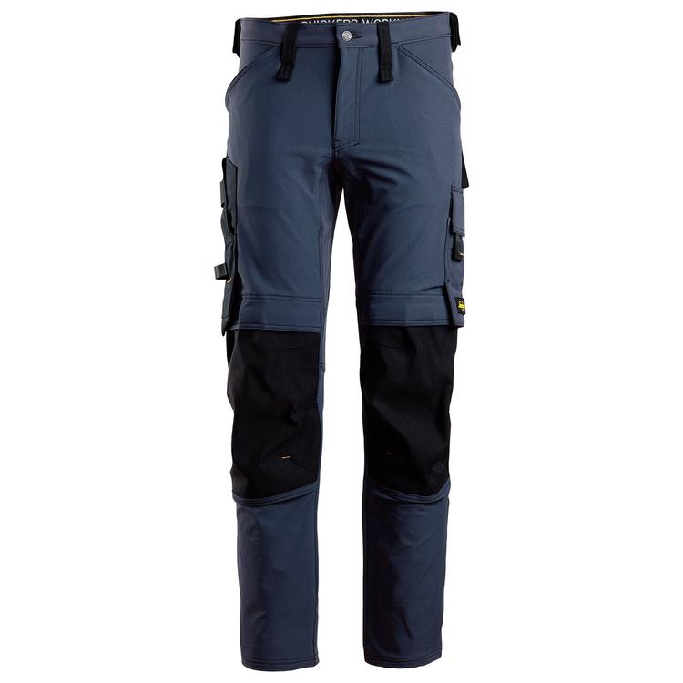 Snickers 6371 Full Stretch Werkbroek Navy - Black