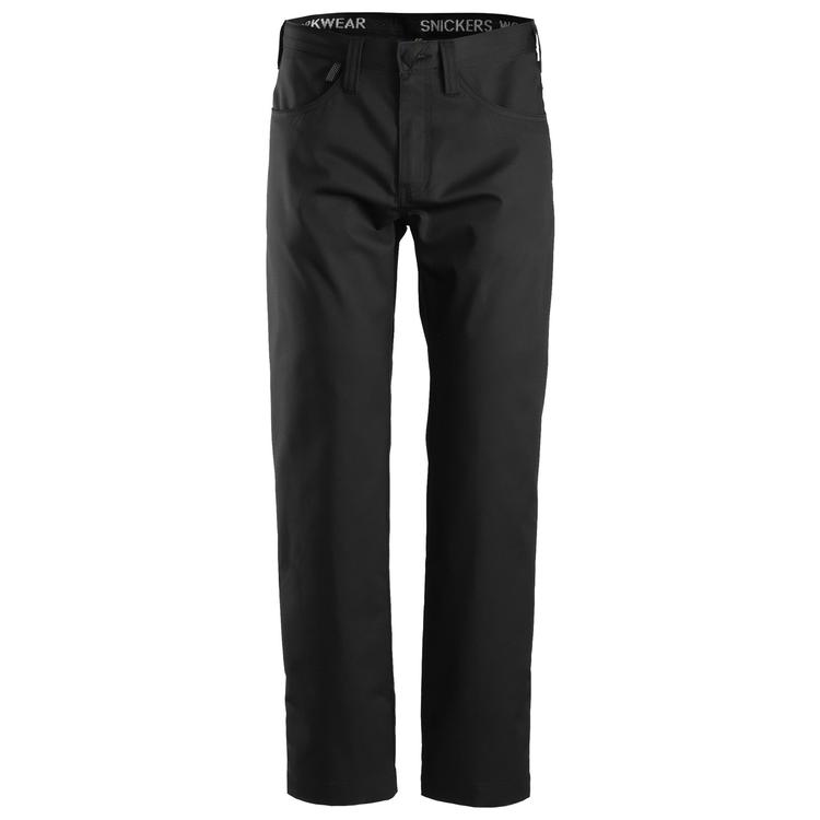 Snickers 6400 Service Chino Broek Black