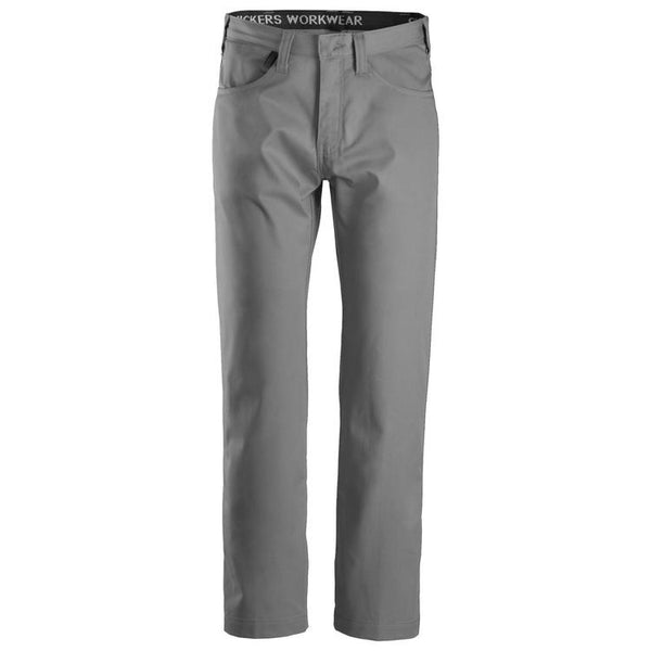 Snickers 6400 Service Chino Broek Grey - Base