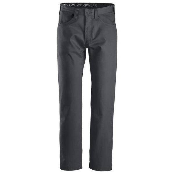 Snickers 6400 Service Chino Broek Steel Grey - Base