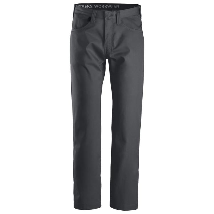 Snickers 6400 Service Chino Broek Steel Grey - Base