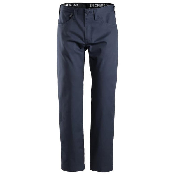 Snickers 6400 Service Chino Broek Navy - Base