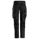 Snickers 6703 Allroundwork Dames Werkbroek Zonder Kniezakken Black