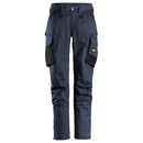 Snickers 6703 Allroundwork Dames Werkbroek Zonder Kniezakken Navy - Black